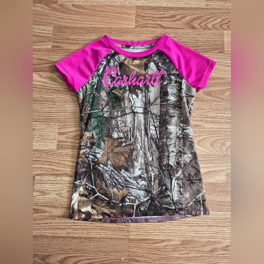 Carhartt Force Girl's Camouflage Shirt